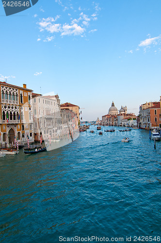 Image of Venice Italy grand canal view