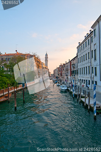 Image of Venice  Italy unusual pittoresque view