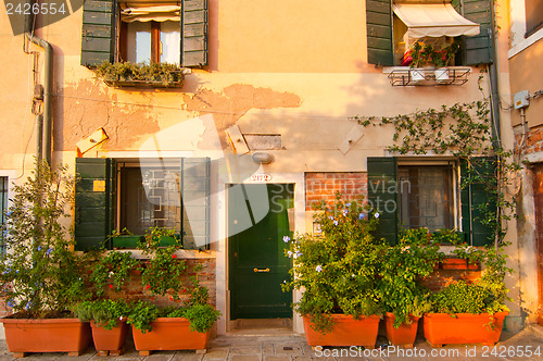 Image of Venice  Italy unusual pittoresque view