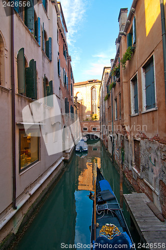 Image of Venice Italy  unusual pittoresque view