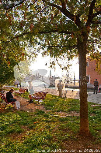 Image of Venice Italy unusual scenic view