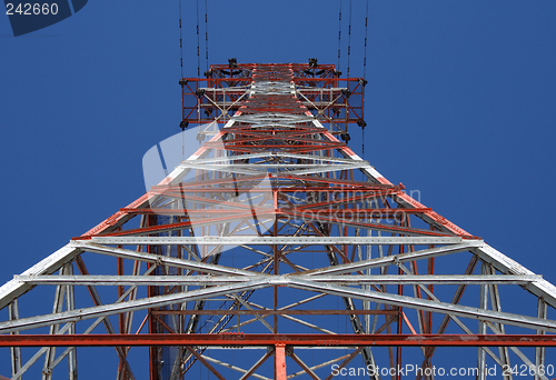 Image of Red power tower