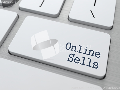 Image of Online Sells. Business Concept.