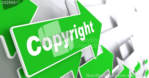 Image of Copyright. Business Background.