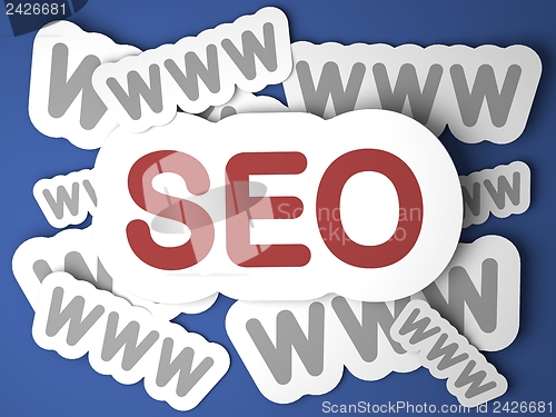 Image of SEO. Internet Concept.