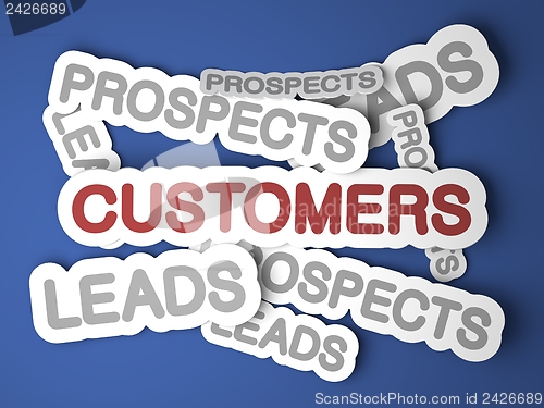 Image of Customers. Business Background.