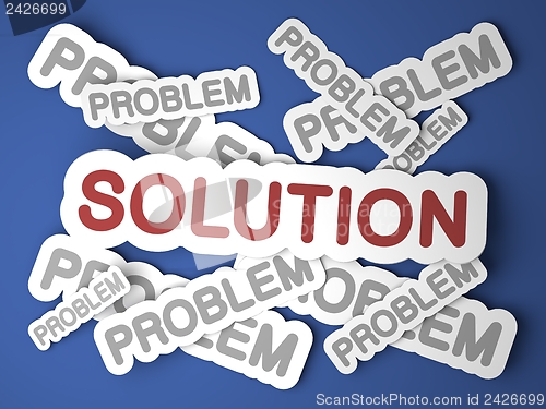 Image of Solution. Business Concept.