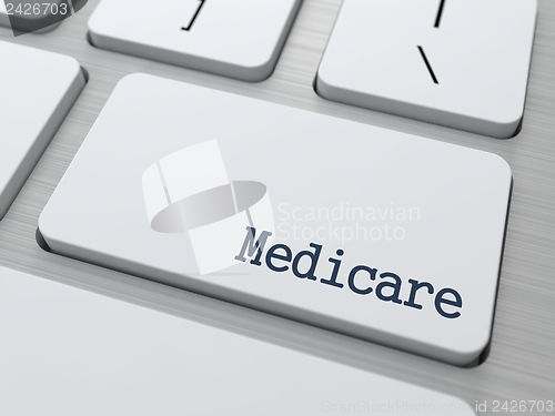 Image of Medicare.  Medical Concept.