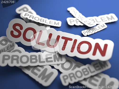 Image of Solution. Business Concept.