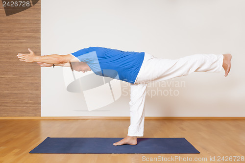 Image of yoga man