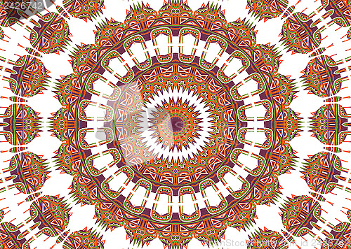 Image of Abstract concentric pattern