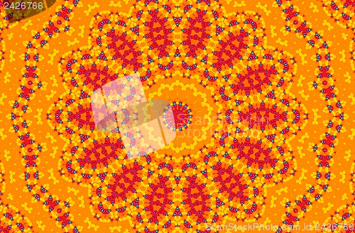 Image of Abstract bright pattern