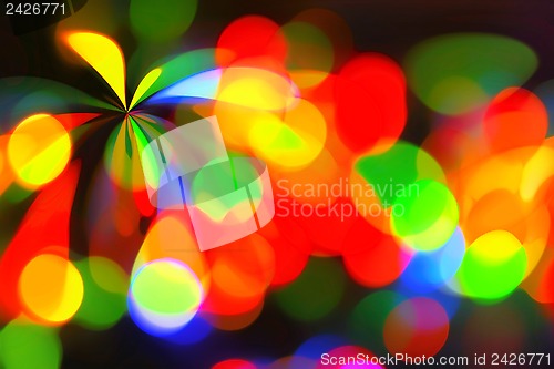 Image of Color spotlight background 