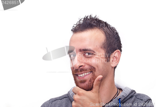 Image of Portrait Of A Happy Young Man
