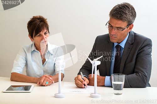Image of Signing a contract