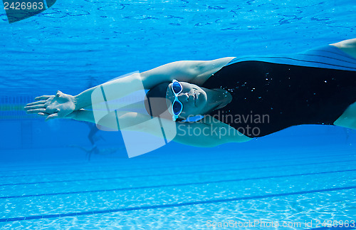 Image of Swimming underwater