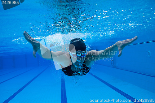 Image of Swimming underwater