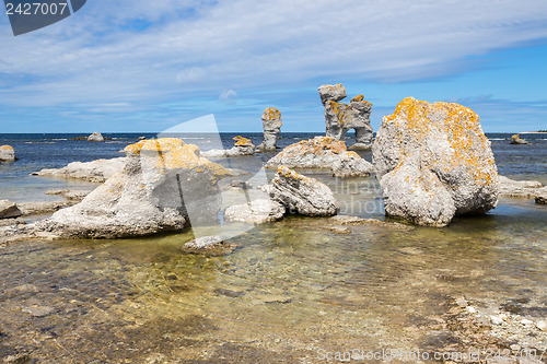 Image of Limestone formations in the Baltic Sea