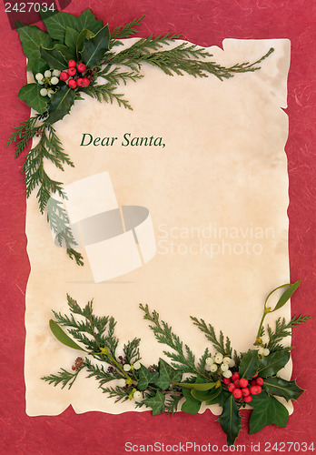 Image of Christmas Eve Letter to Santa  