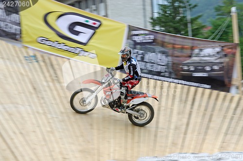 Image of Enduro bike rider