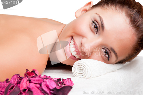 Image of Woman in a Spa