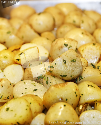 Image of Fried Baby Potatoes