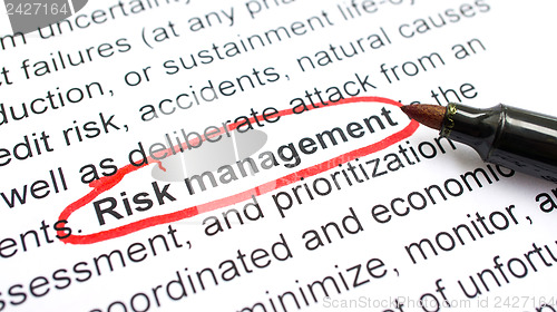 Image of Risk Management