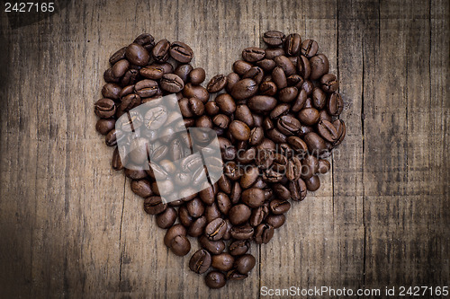 Image of Coffee Bean Heart