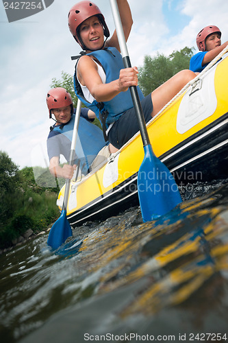 Image of People rafting