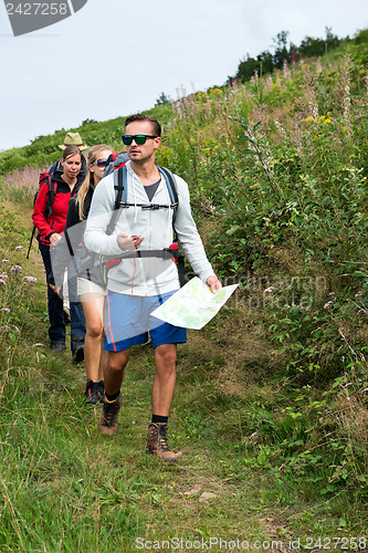 Image of People hiking