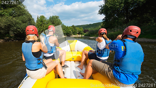 Image of People rafting