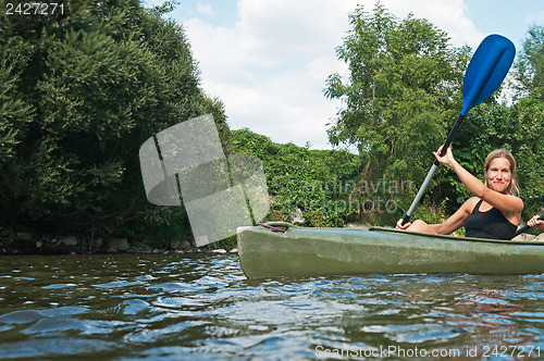 Image of Women kayaking