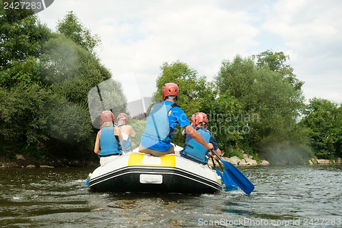 Image of People rafting