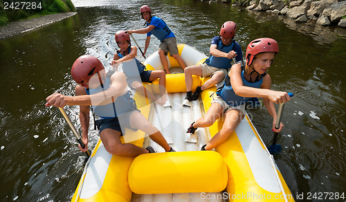 Image of People rafting