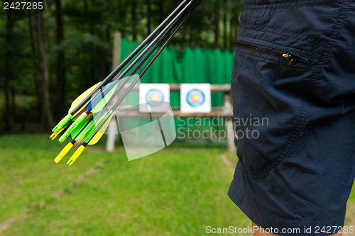 Image of Person with arrows