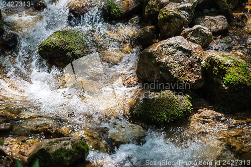 Image of Waterfall in Bavarian Alps