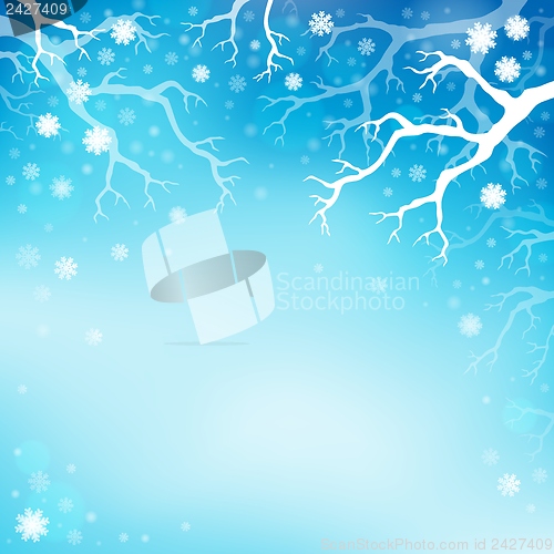 Image of Winter theme background 3