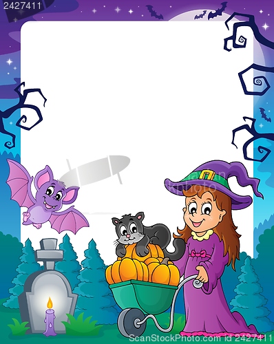 Image of Halloween theme frame 4