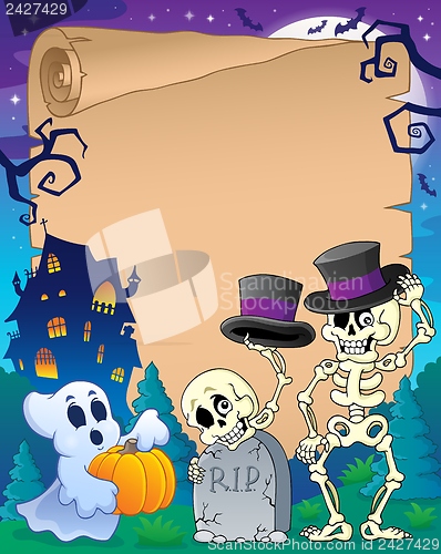 Image of Halloween parchment 9