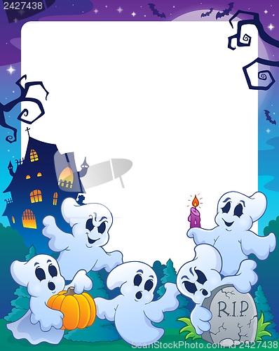 Image of Halloween theme frame 1