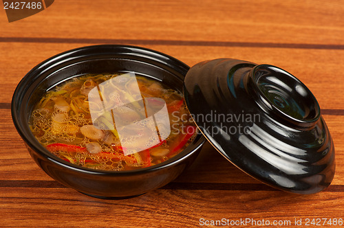 Image of Fresh vegetable soup