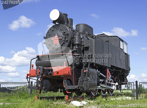 Image of Soviet shunting locomotive