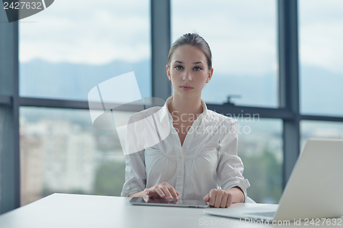 Image of business woman at  office
