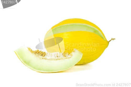 Image of fresh yellow melon