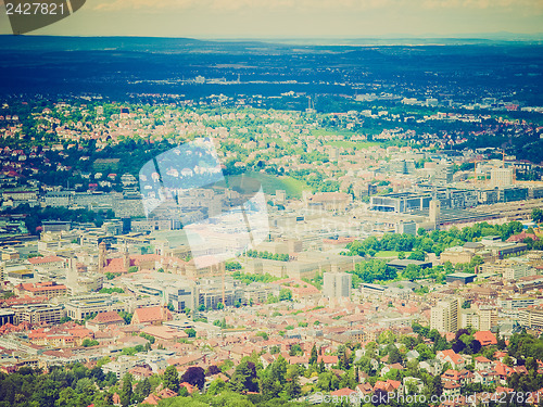 Image of Retro look Stuttgart, Germany