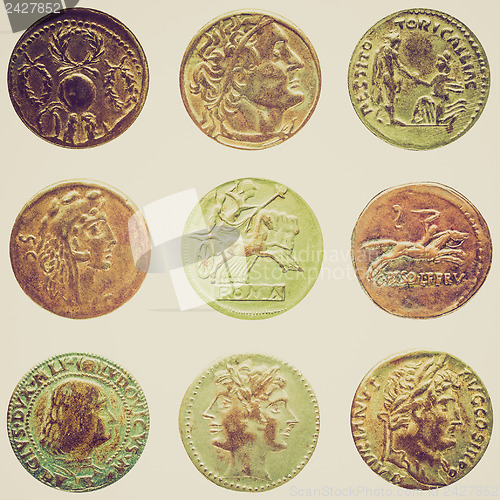 Image of Retro look Roman coin