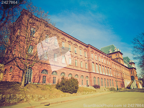 Image of Retro look Castello del Valentino, Turin, Italy