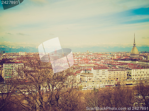 Image of Retro look Turin view