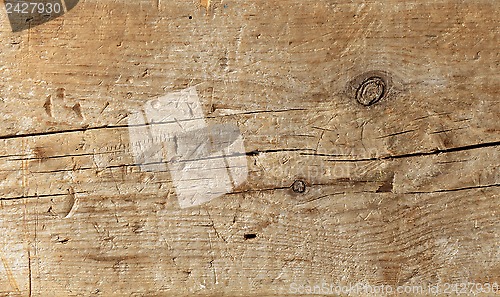 Image of old plank of wood