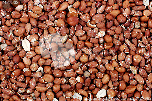 Image of Whole peanuts background 